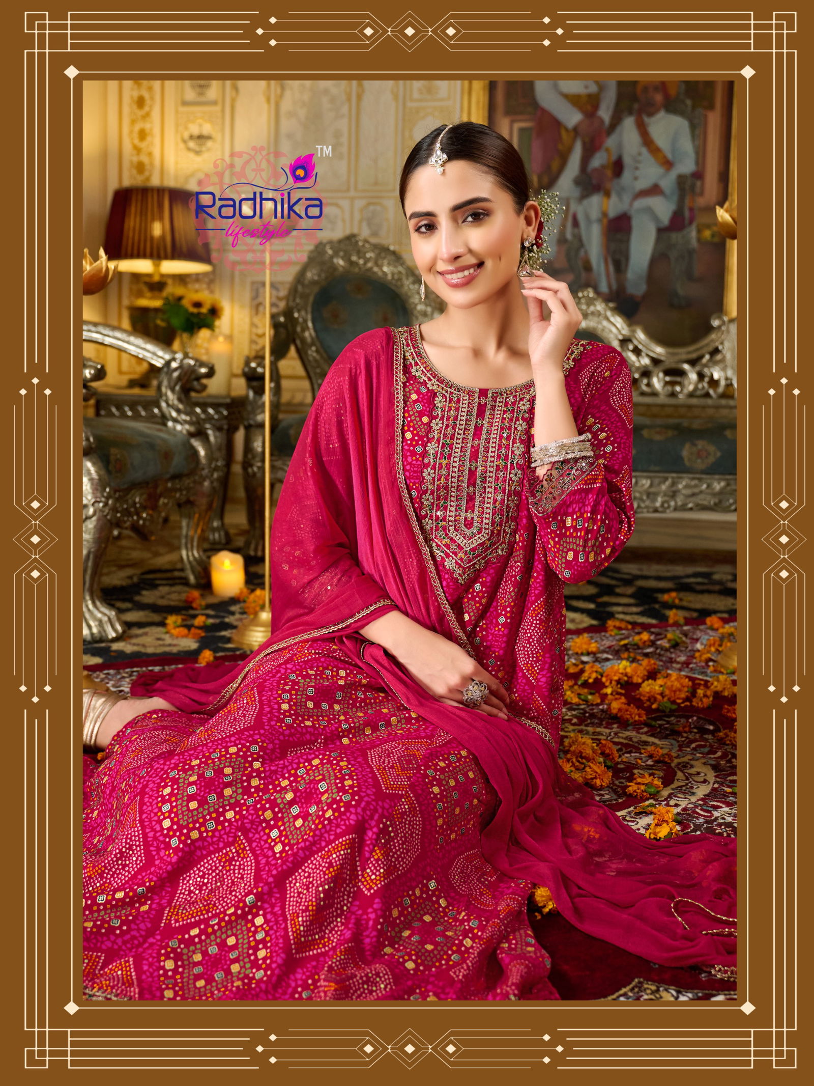 Prasang Vol 1 By Radhika Rayon Foil Printed Kurti With Dupatta Wholesale Online 